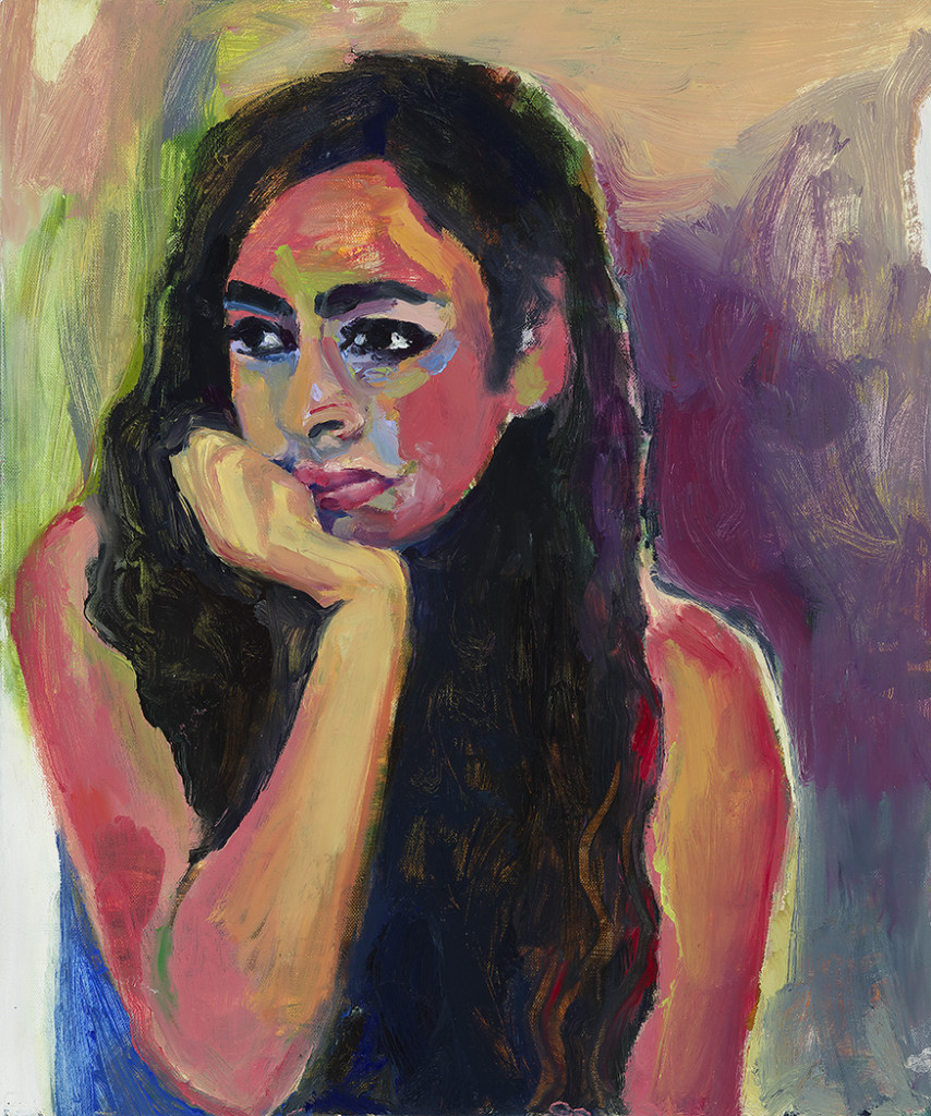 Nisha oil on canvas 56x71cm 2013